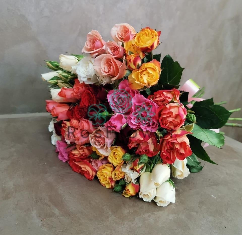 Букет цветов из: Розы в Долгоруково