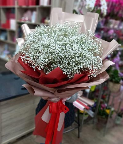 Букет цветов из: Гипсофила в Долгоруково
