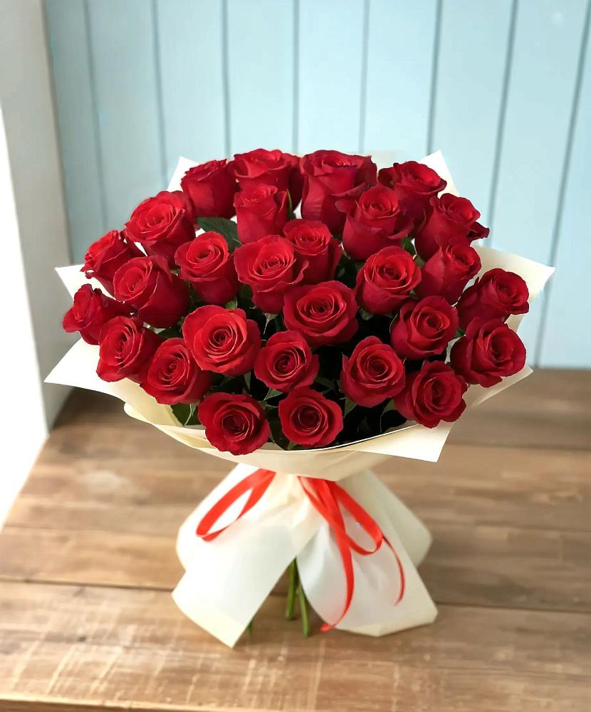 Букет 29 Красных роз в Долгоруково