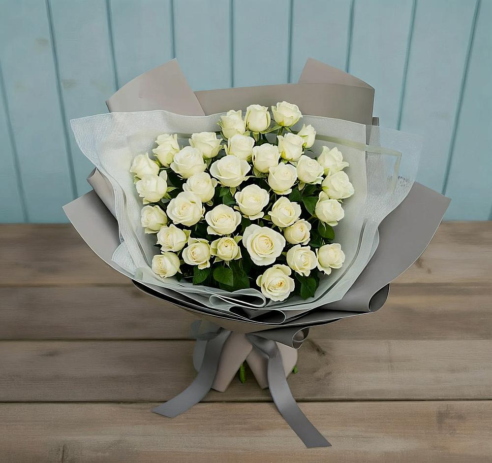 Букет Белоснежная нежность в Долгоруково