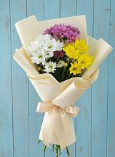 Букет цветов из:  Хризантемы в Долгоруково