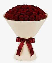 Букет 101 Бордовая роза Блэк Бакарра в Долгоруково