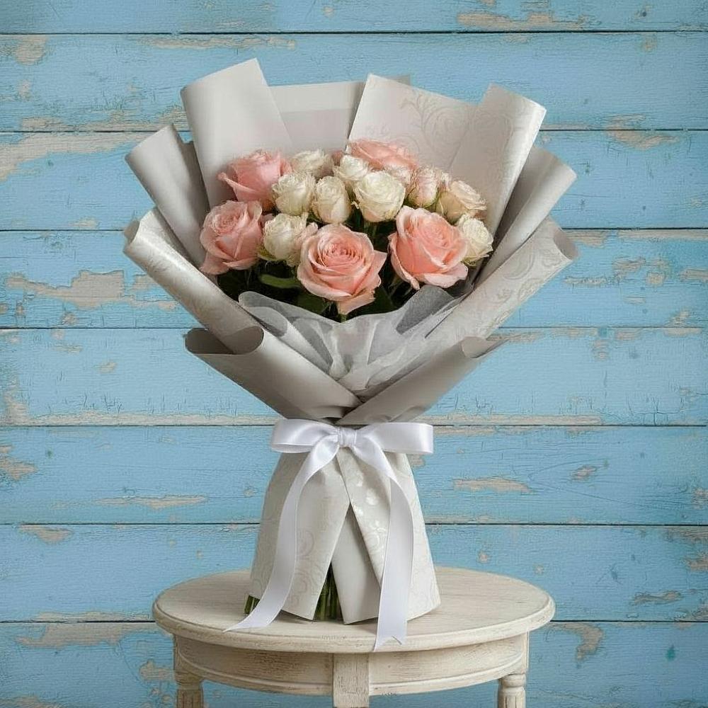 Букет цветов из: Розы в Долгоруково