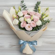 Букет цветов из:  Лизиантусы #REPLACE_PRED# Долгоруково