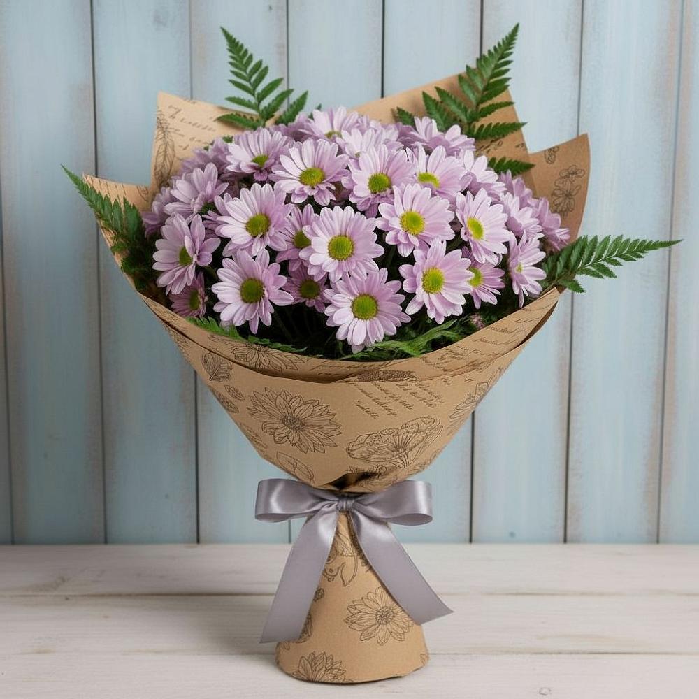 Букет цветов из: Хризантемы в Долгоруково