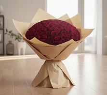 Букет 101 Красная роза в Долгоруково