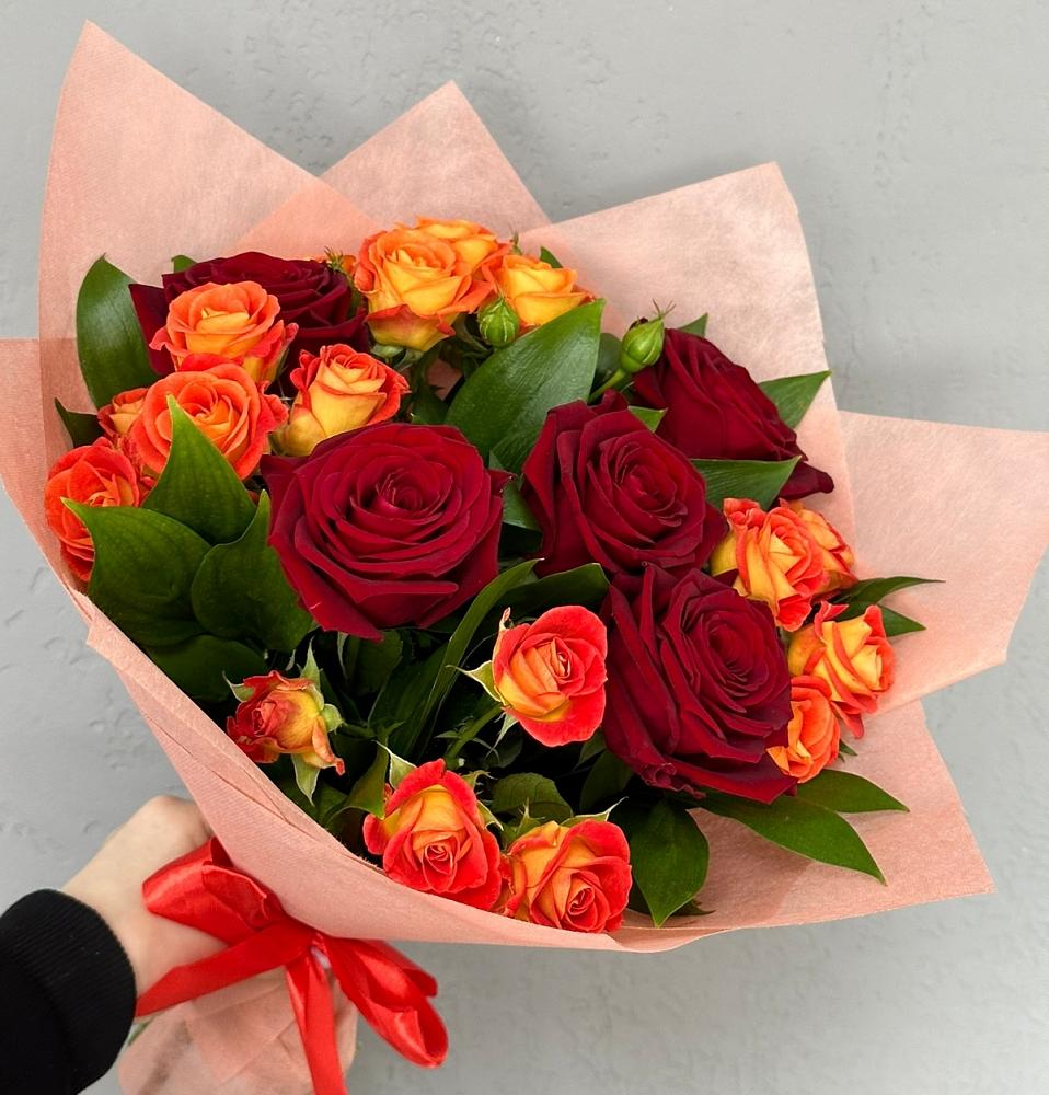 Букет Любовь и восторг в Долгоруково