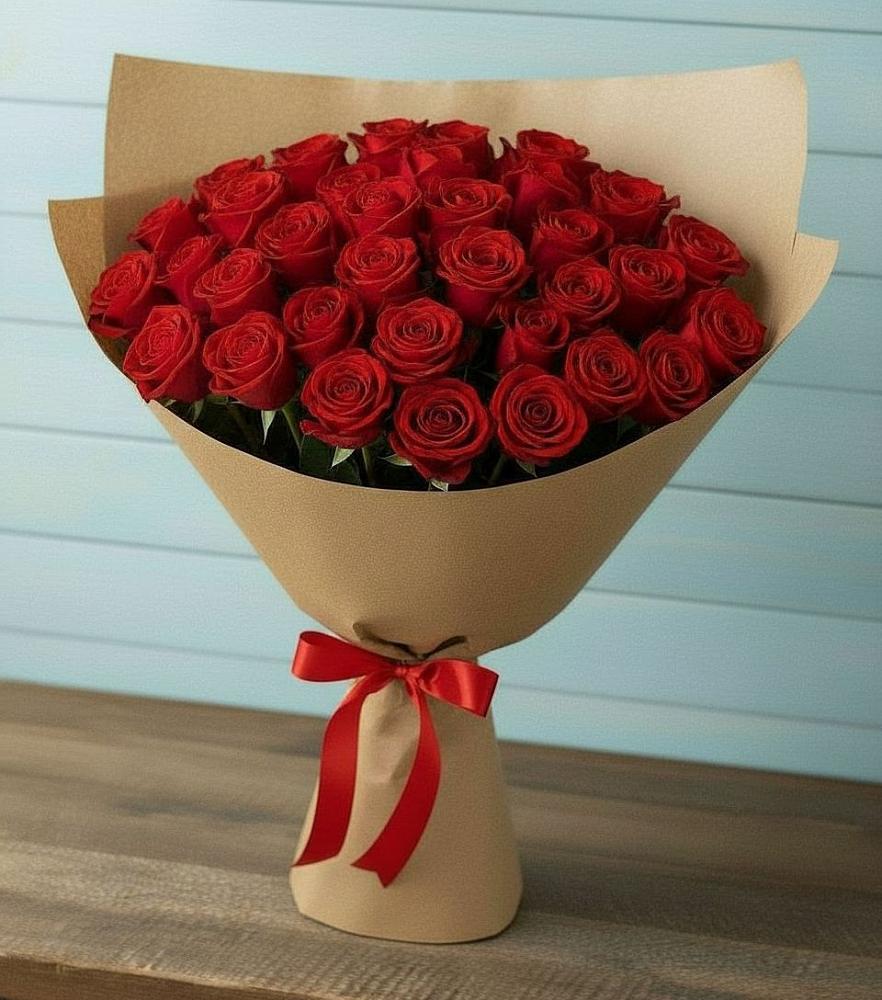 Букет Красные розы Милано в Долгоруково