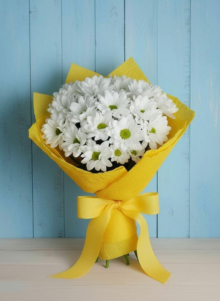 Букет цветов из: Хризантемы в Долгоруково