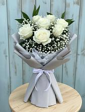 Букет цветов из:  Розы в Долгоруково