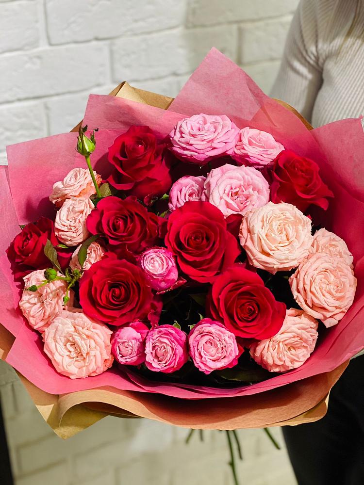 Букет цветов из: Розы в Долгоруково