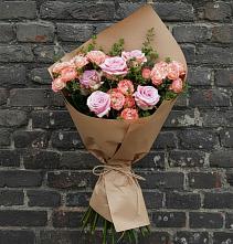 Букет цветов из:  Розы в Долгоруково