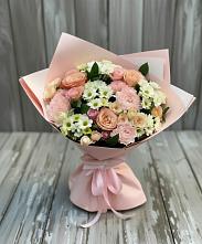 Букет цветов из:  Гвоздики, Розы и Хризантемы #REPLACE_PRED# Долгоруково