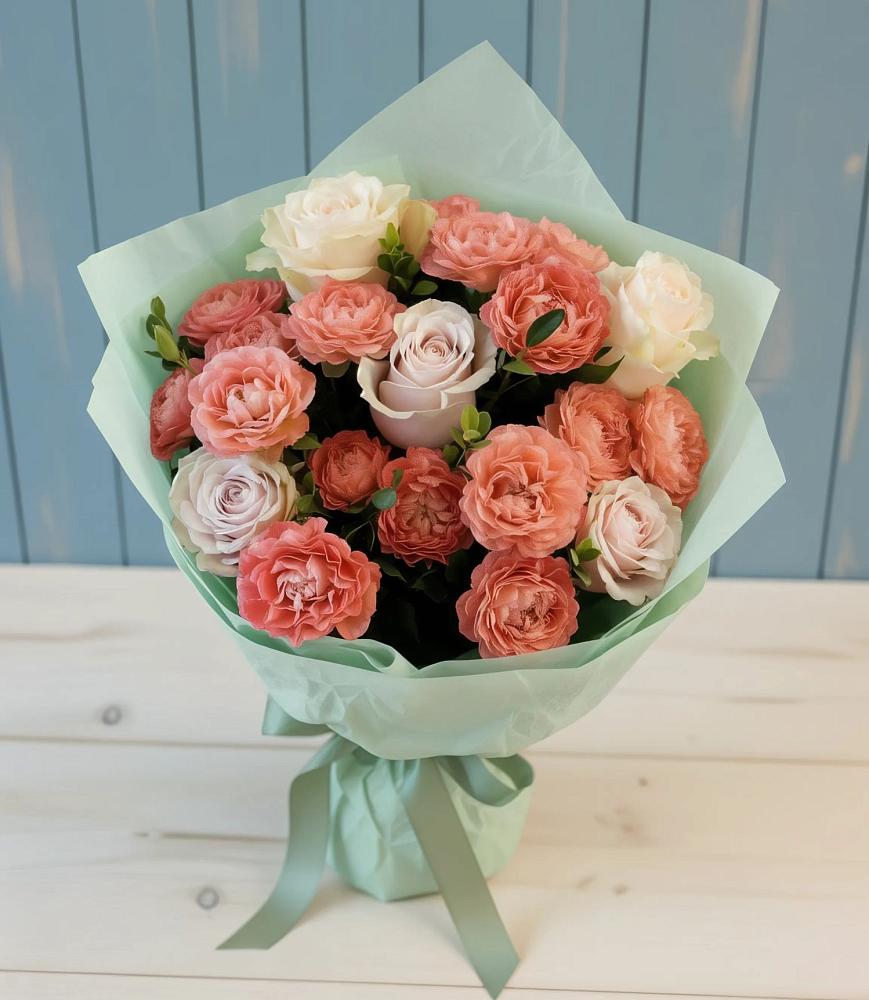 Букет цветов из: Розы в Долгоруково