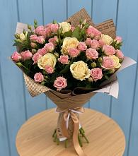 Букет цветов из:  Розы в Долгоруково