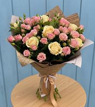 Букет цветов из:  Розы в Долгоруково