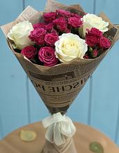 Букет цветов из:  Розы в Долгоруково
