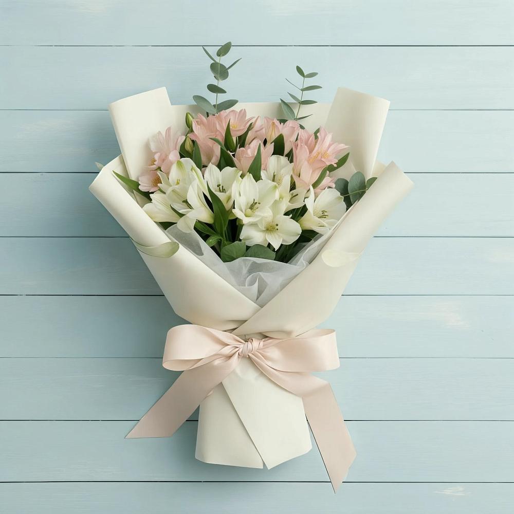 Букет цветов из: Альстромерии в Долгоруково