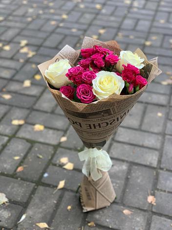 Букет цветов из: Розы в Долгоруково