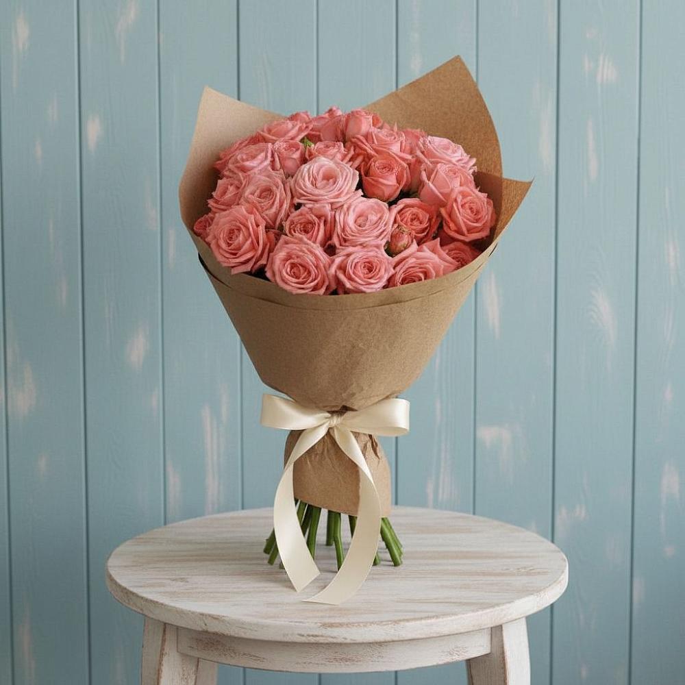 Букет цветов из: Розы в Долгоруково