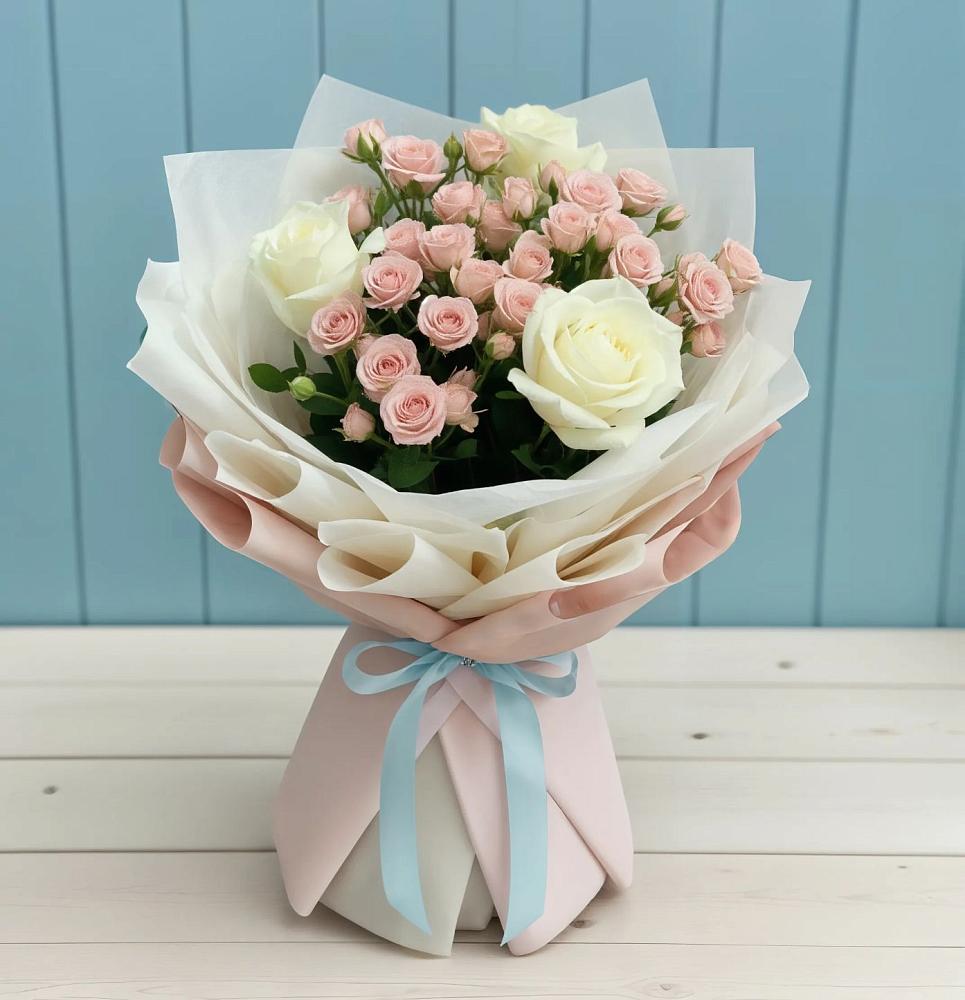 Букет цветов из: Розы в Долгоруково