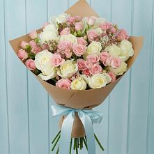 Букет цветов из:  Розы в Долгоруково