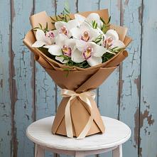 Букет цветов из:  Орхидеи и Розы #REPLACE_PRED# Долгоруково